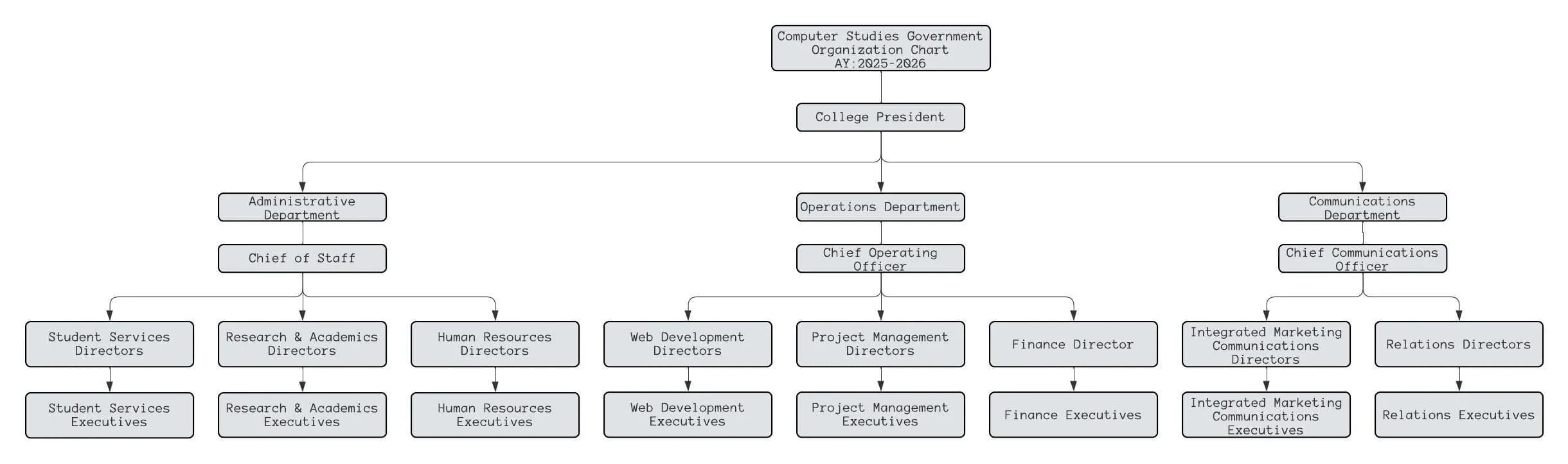 Computer Studies Government